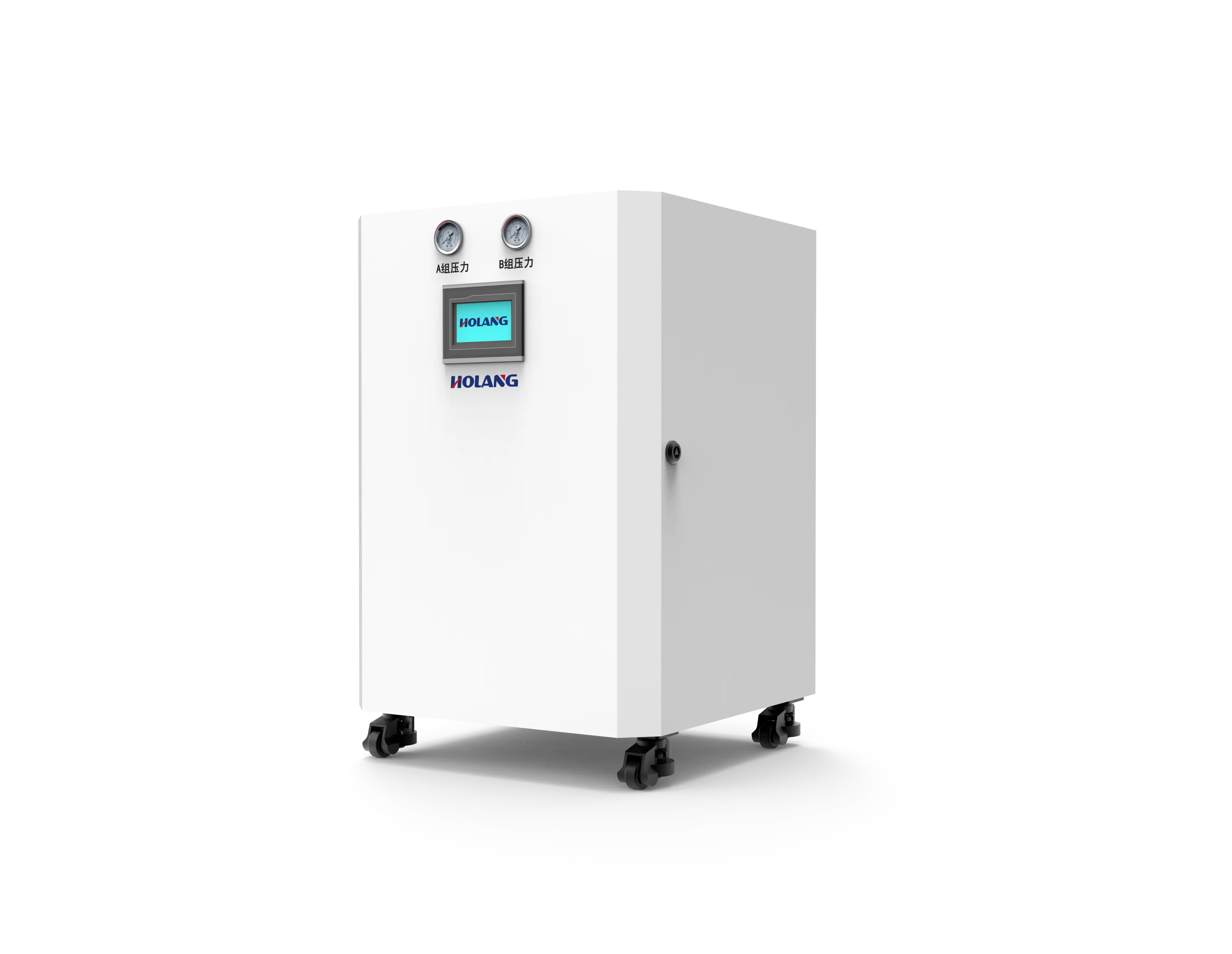 Gerador de nitrogênio HOLANG série NPS modular PSA compacto para laboratório com rodízios
