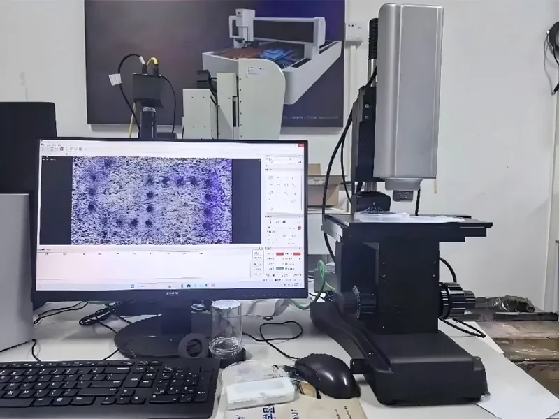 Microscópio de medição 3D industrial para inspeção dimensional de precisão