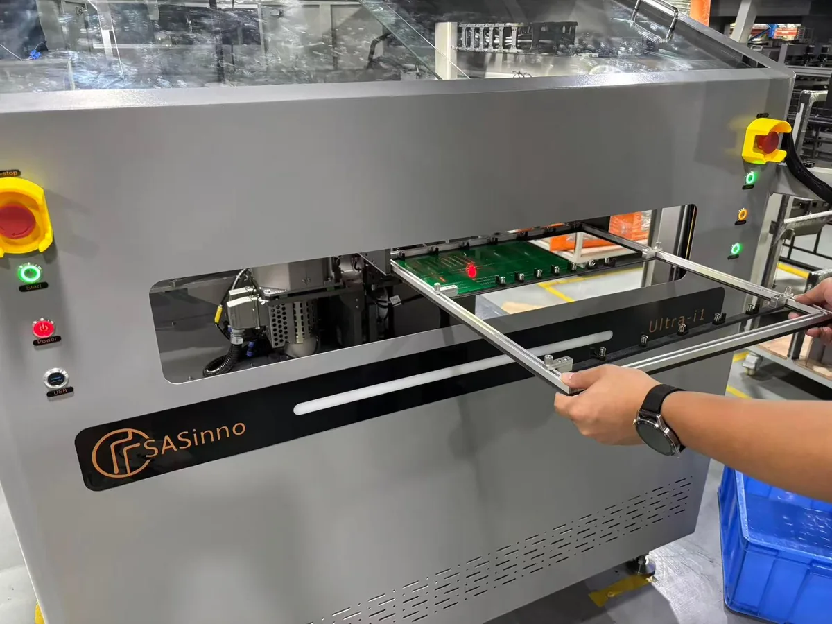 Ultra-i2, modos de trabalho: carregamento de placa na área útil de 450 × 510 mm