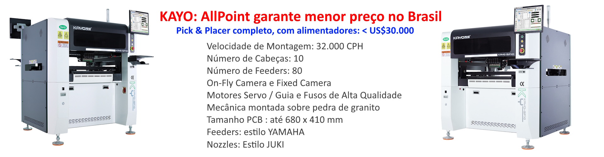 Pick and Place de alta velocidade